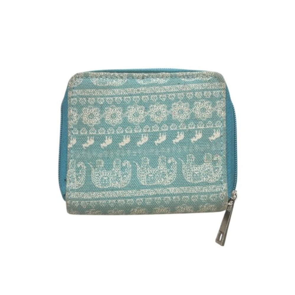 Bundle Blue Patterned Women's Elephant Wallet - image 2
